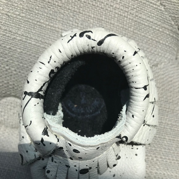 Freshly Picked Paint Splatter Moccasins - Size 2 - Picture 4 of 4